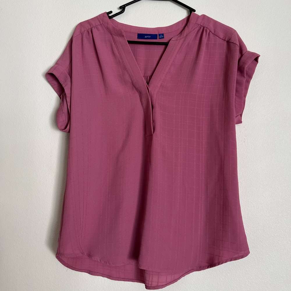 Pink blouse